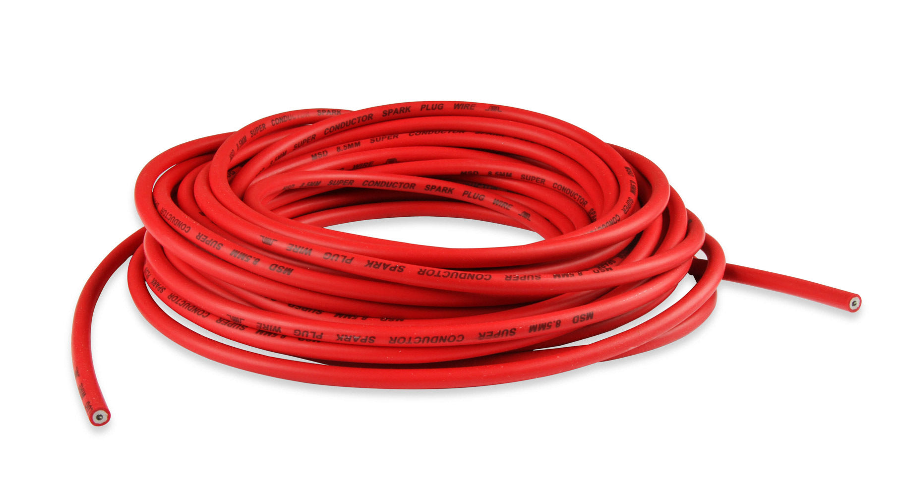 Super Conductor 8.5mm Plug Wire 50ft Bulk Spark Plug Wires MSD