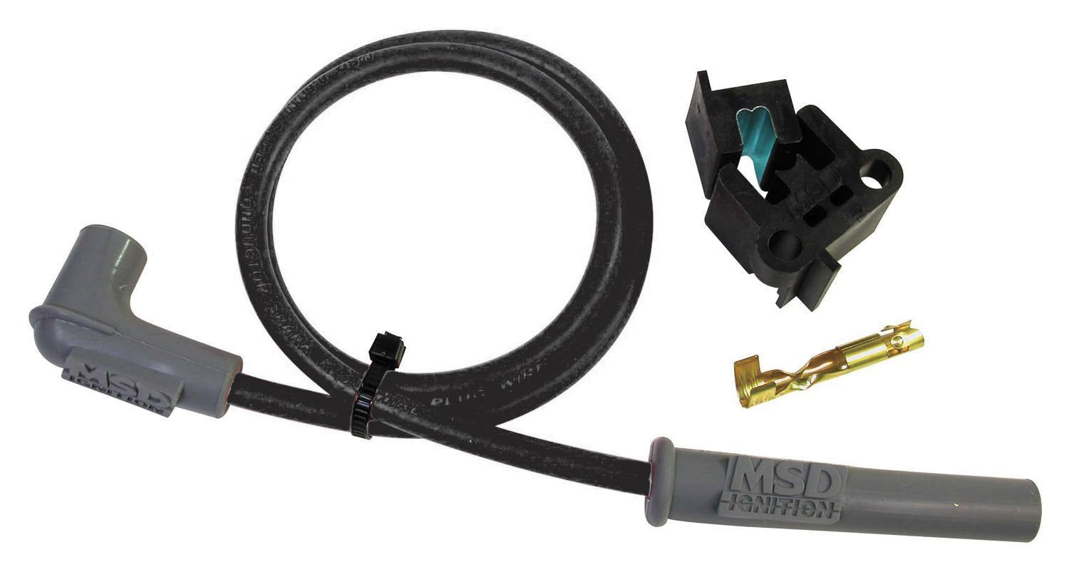 Replacement Super Cond. Wire- Universal- Black Spark Plug Wires MSD