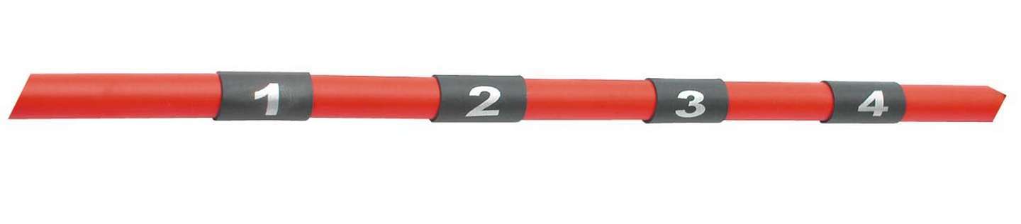 Shrink Sleeve - Numbered for Cylinders Shrink Sleeve Tubing MSD