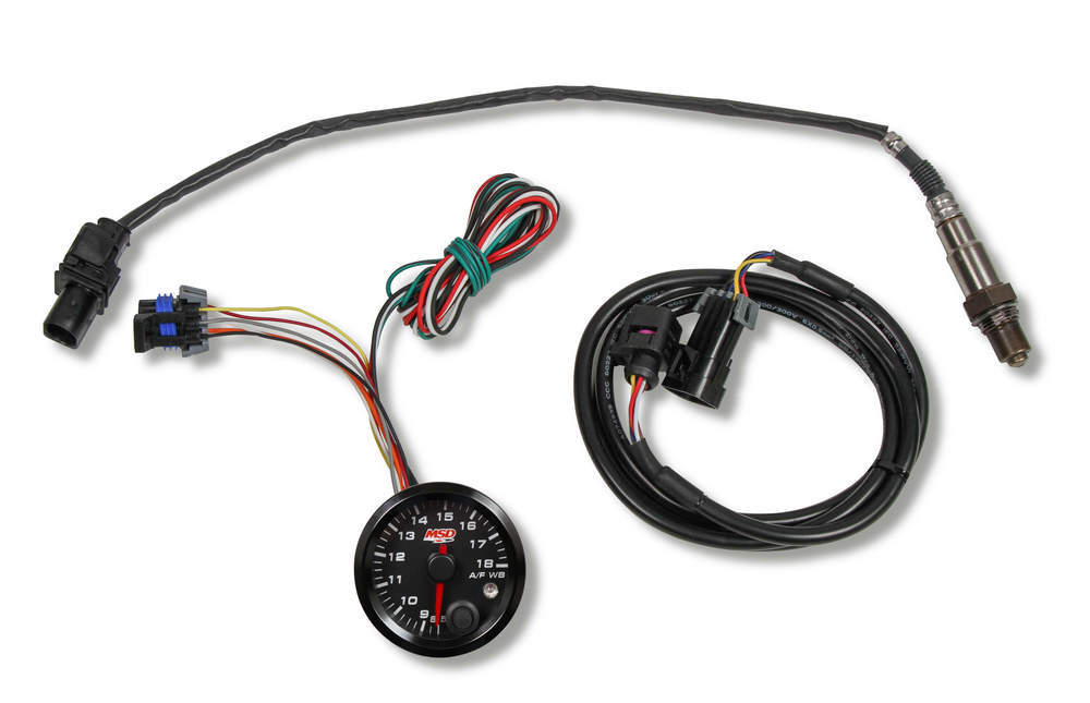 2-1/16 Air/Fuel Wideband O2 Gauge Kit Standalone Analog Gauges MSD