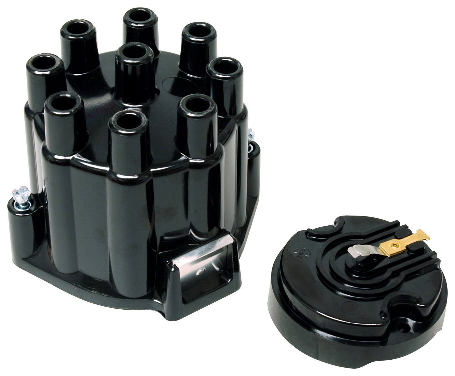 Cap/Rotor Kit - Street Fire - GM V8 Points Styl Distributor Caps MSD