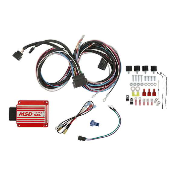 Ultra 6AL Ignition Box Red Finish Ignition Boxes and Controllers MSD
