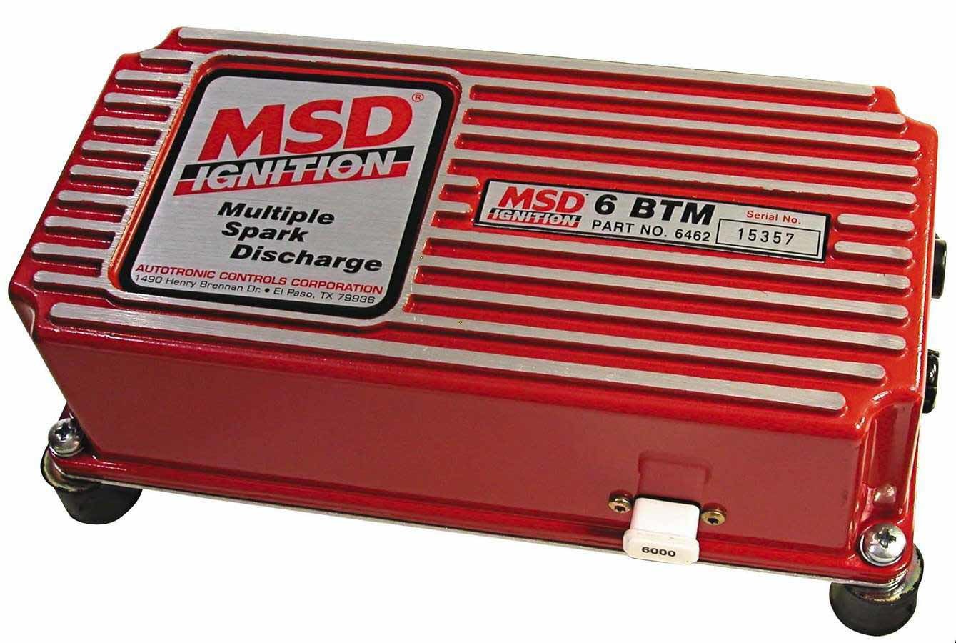 MSD6btm Boost Timing Master Ignition Boxes and Controllers MSD