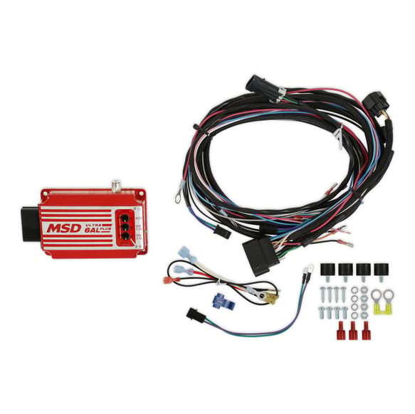 MSDUltra 6AL Plus Ignition Box - Red Finish Ignition Boxes and Controllers MSD