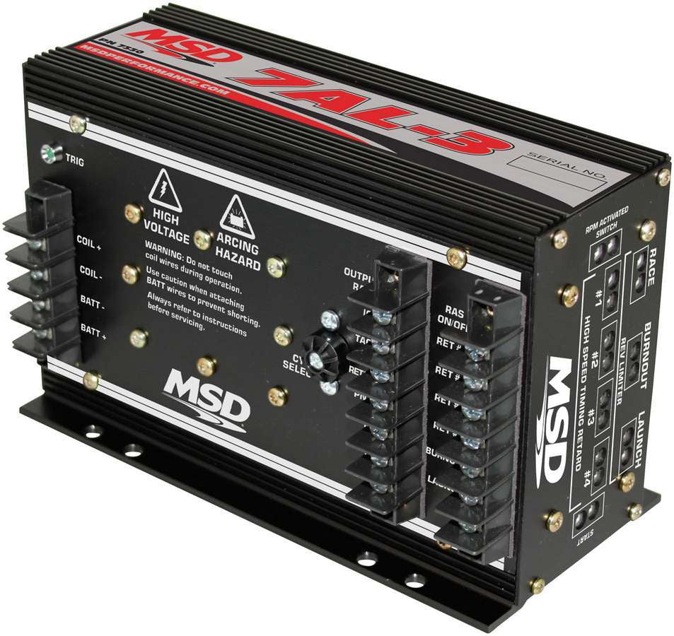 MSD 7AL-3 Pro Drag Race Ignition Box Black Ignition Boxes and Controllers MSD