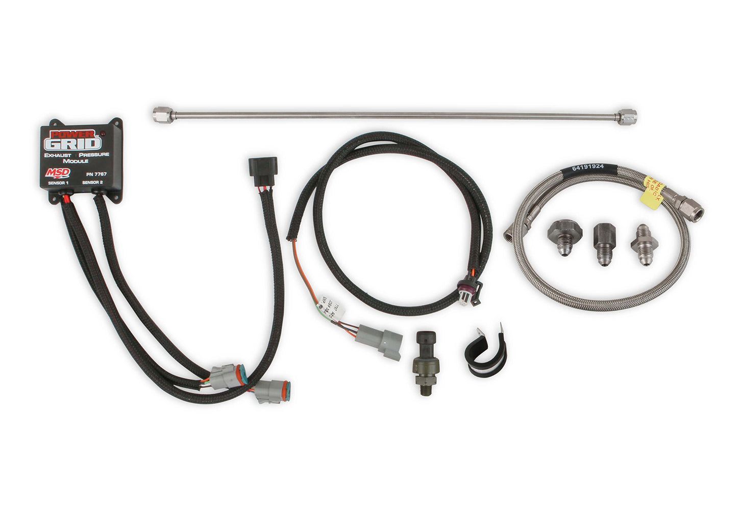 Power Grid Exhaust Pressure Module Data Acquisition and Components MSD