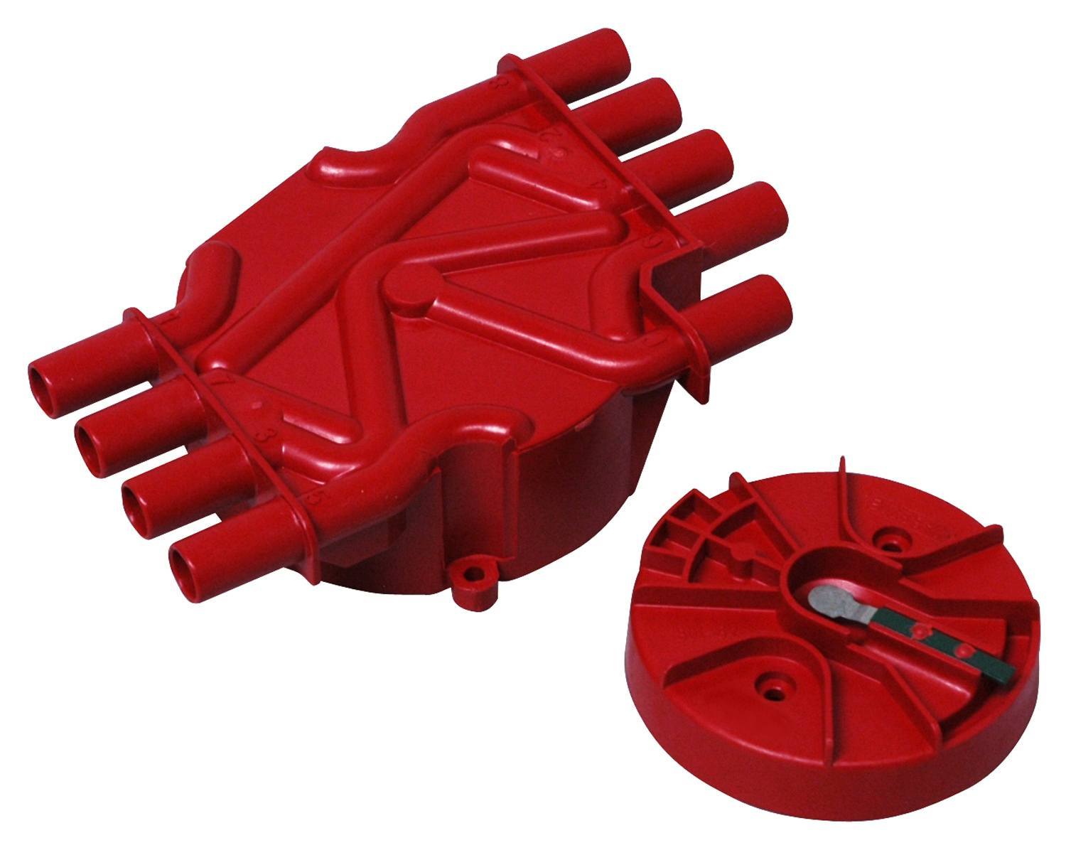 Cap & Rotor Kit - GM V8 Vortec Distributor Caps MSD