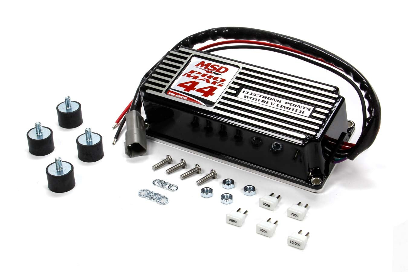 Pro Mag 44 Box w/Rev Limit Black Ignition Boxes and Controllers MSD