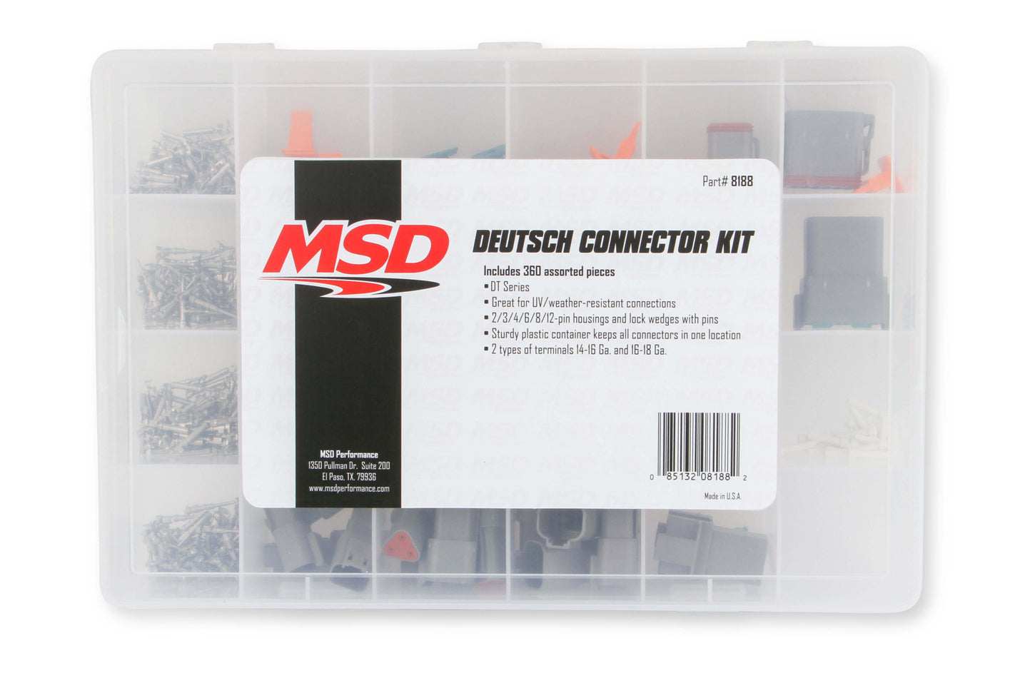 Deutsch Connector Kit Wiring Connectors and Terminals MSD