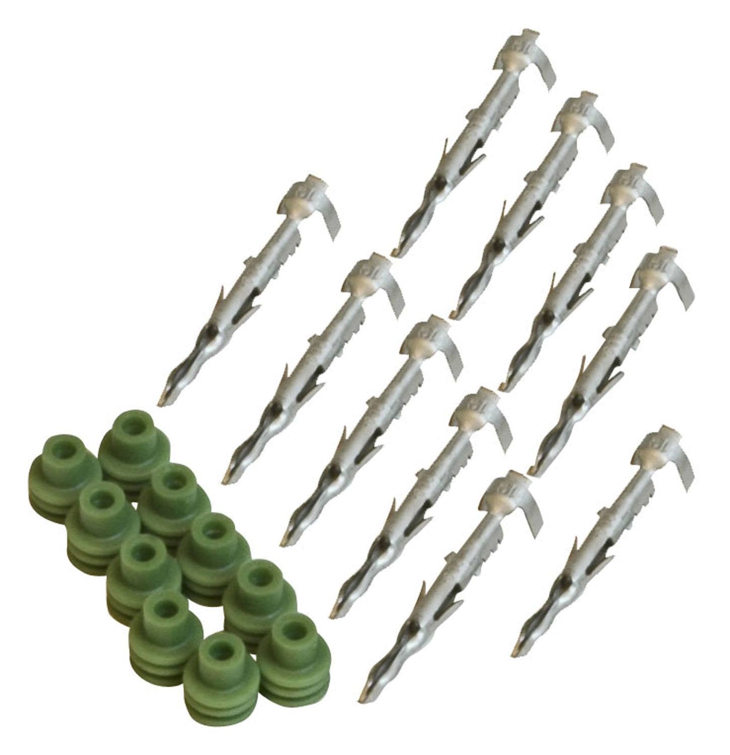 10 Male Pins And Seals Wiring Connectors and Terminals MSD