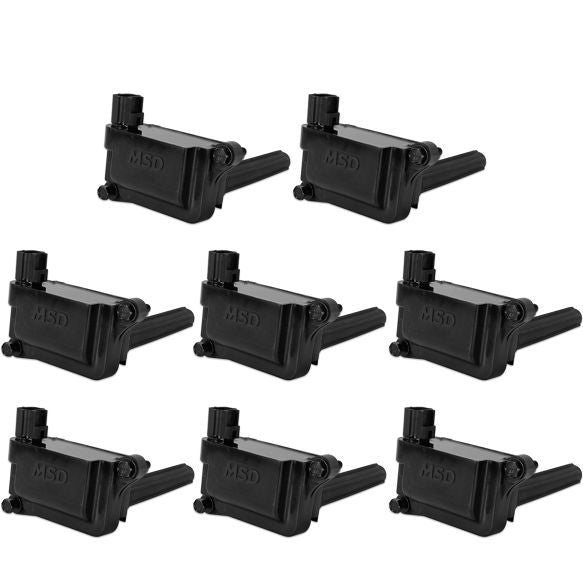 Coils 8pk Dodge Hemi 5.7L/6.1L 05-16 Black Ignition Coils MSD