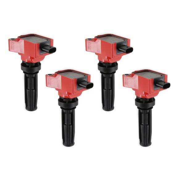 Coil Red Ford Eco-Boost 2.0L 4-Cylinder4-pack Ignition Coils MSD