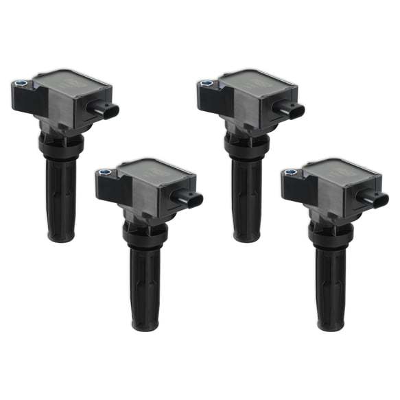 Coil Blk Ford Eco-Boost 2.0L 4-Cylinder 4-Pack Ignition Coils MSD