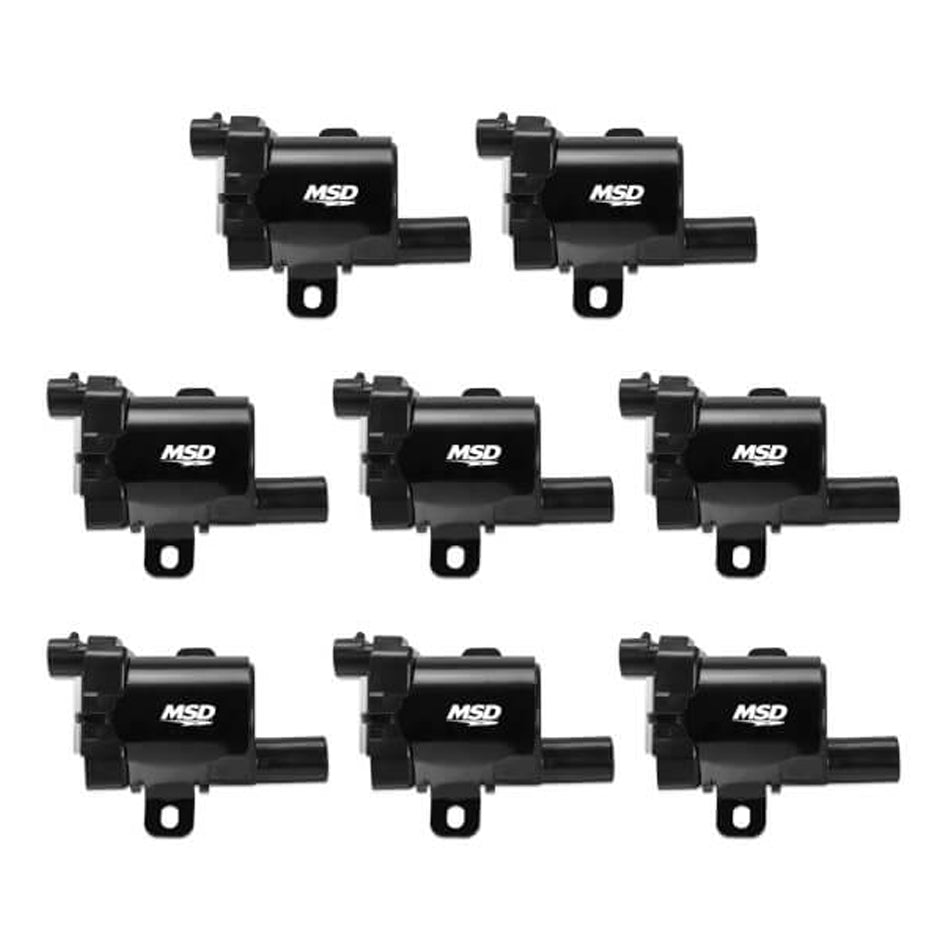 Coil GM L-Series Truck 99-07 MSD Black 8pk Ignition Coils MSD