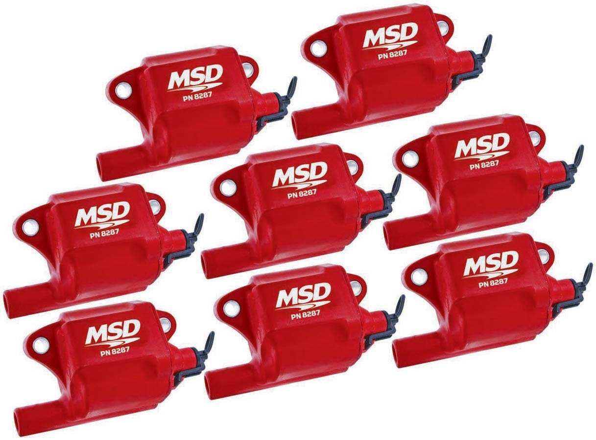GM LS Series Coils - (8) (LS-2/7) Ignition Coils MSD