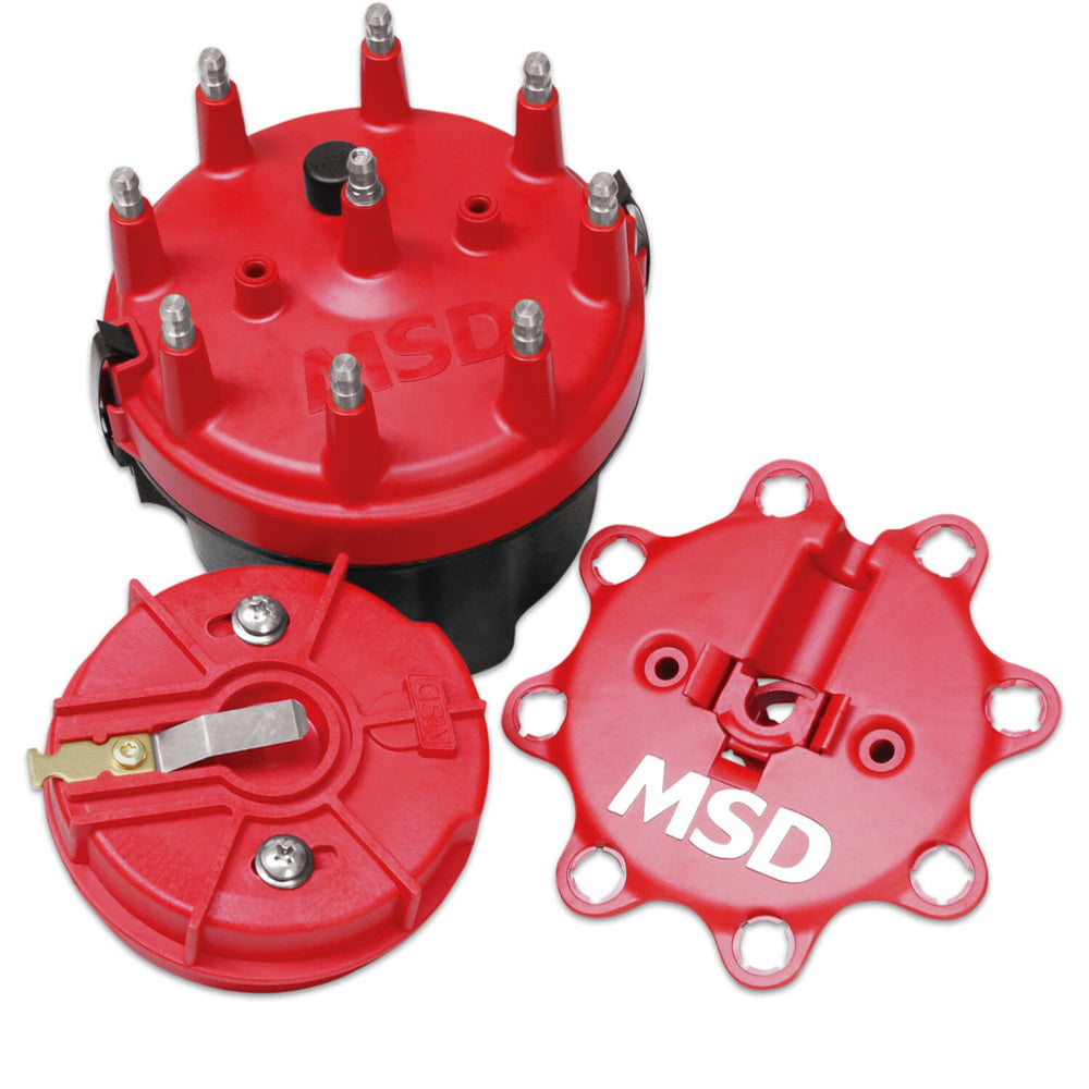 Cap-A-Dapt Kit Chevy V8 Distributor Caps MSD