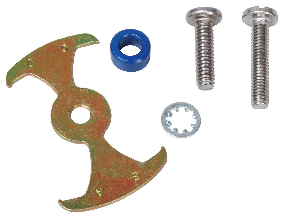 HEI Vacuum Advance Stop Plate Distributor Advance Lockouts MSD