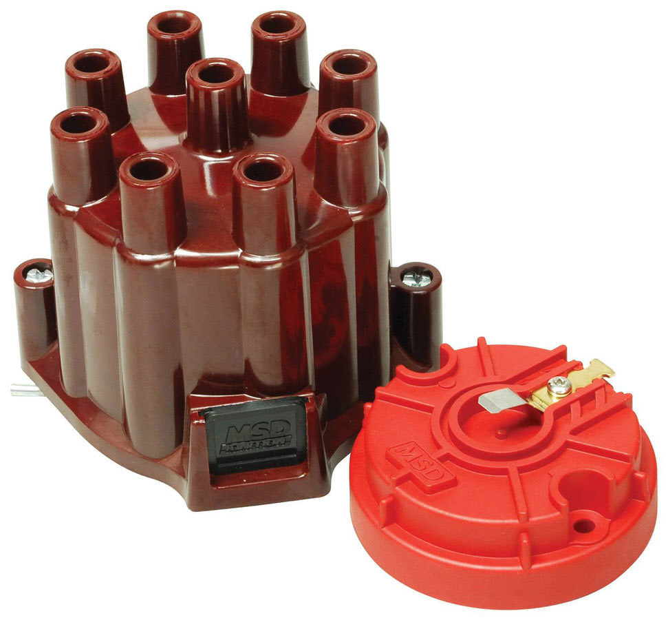 Dist. Cap & Rotor Kit - MSD/GM Points Style Cap Distributor Caps MSD