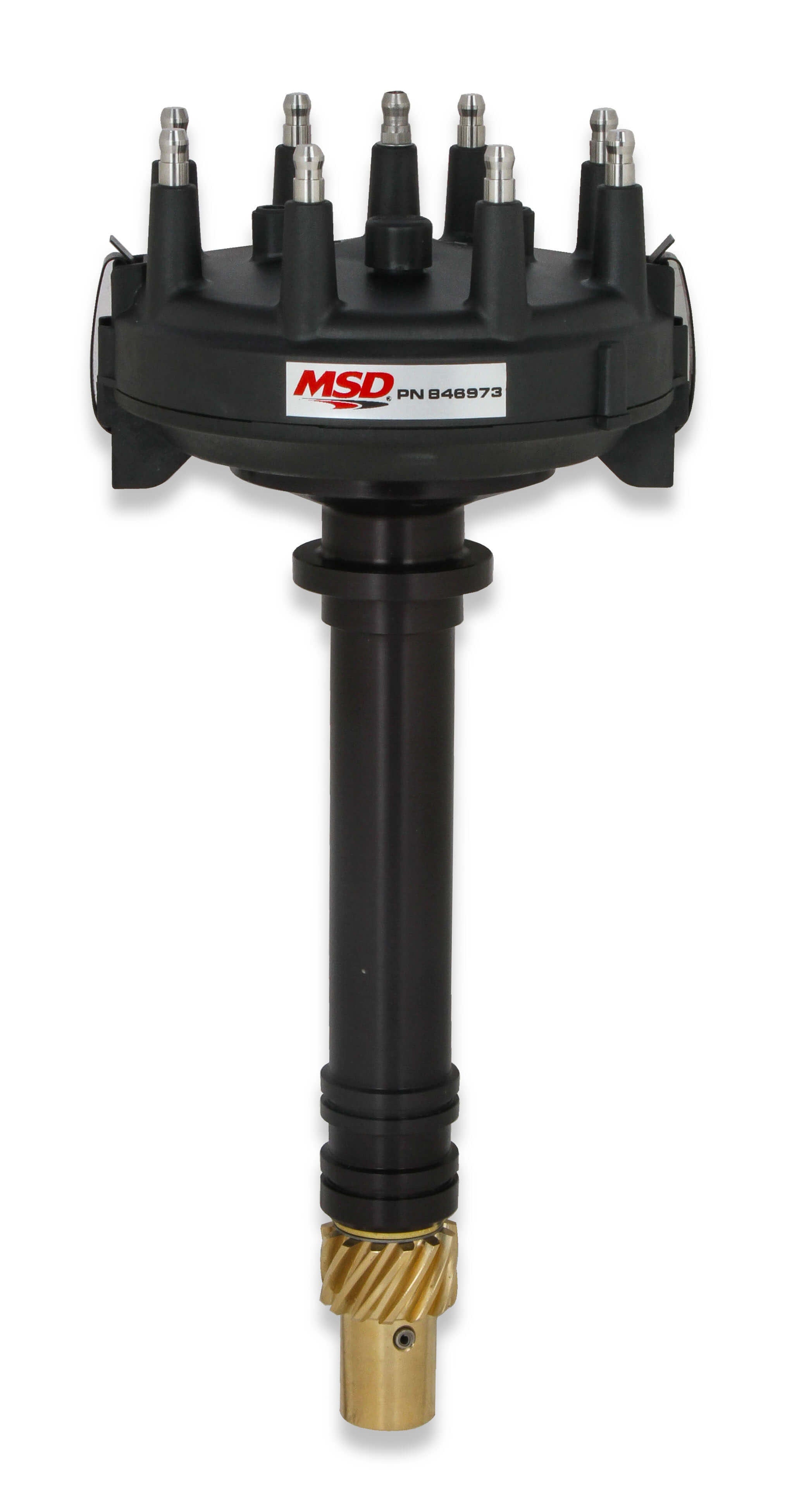 Chevy V8 Crank Trigger Distributor w/HEI Cap Distributors MSD