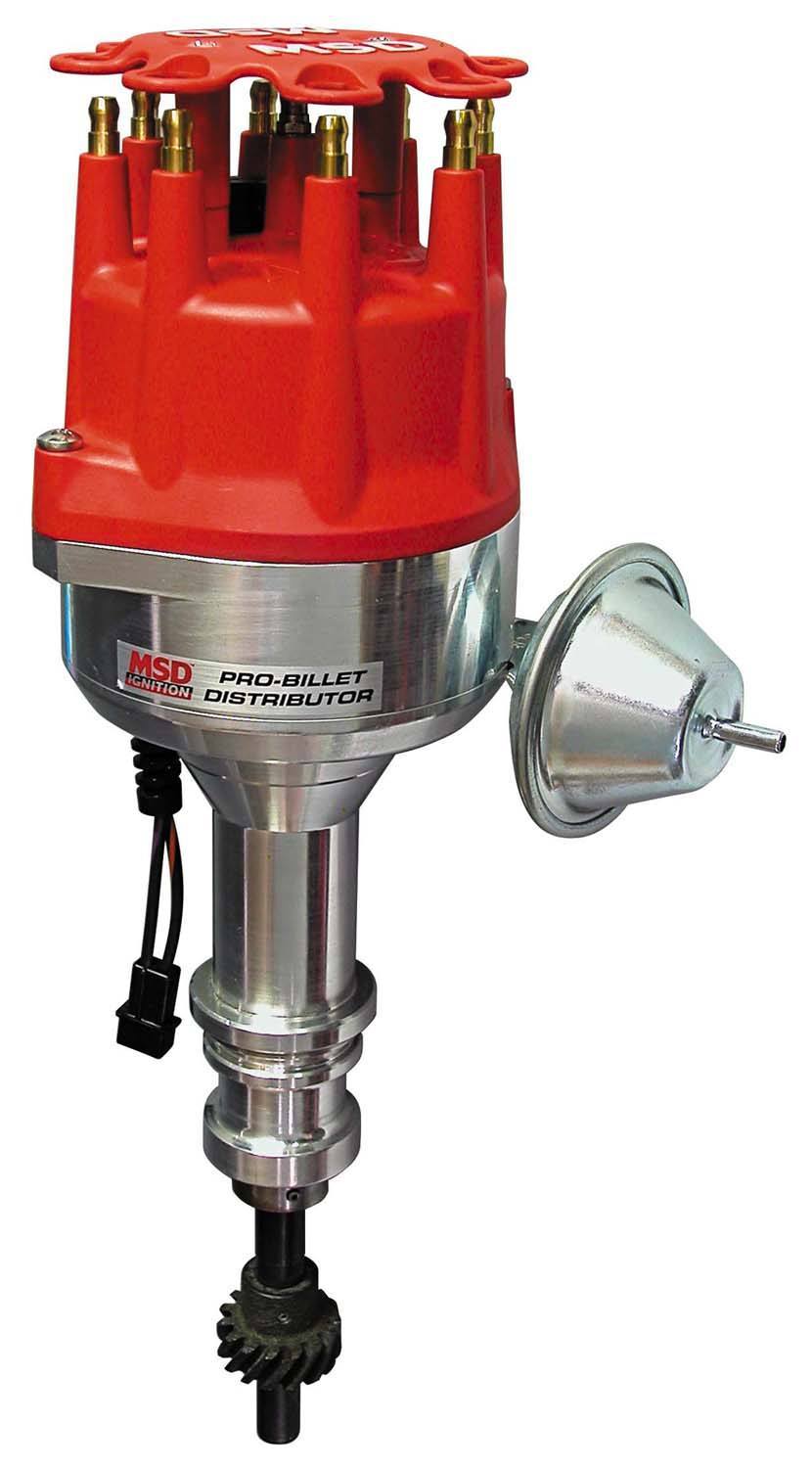 Ford 351W Street Pro Billet Distributor Distributors MSD