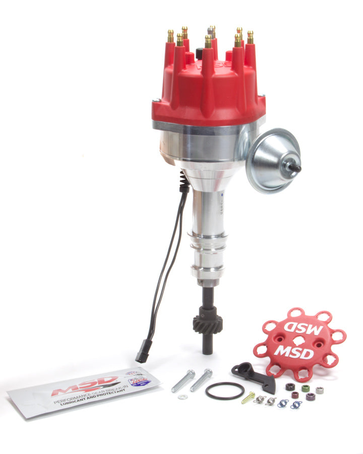 Ford 289/302 Pro-Billet Distributor w/Steel Gear Distributors MSD