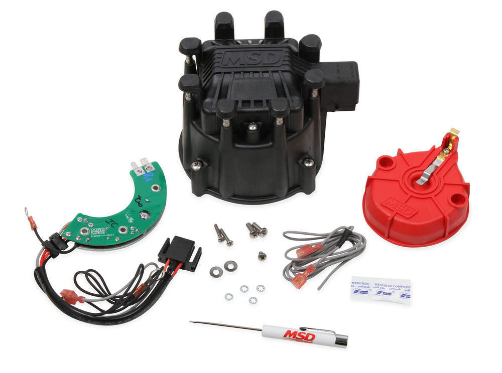 Black Ultimate HEI Kit w/83647 8225 Ignition Tune-Up Kits MSD
