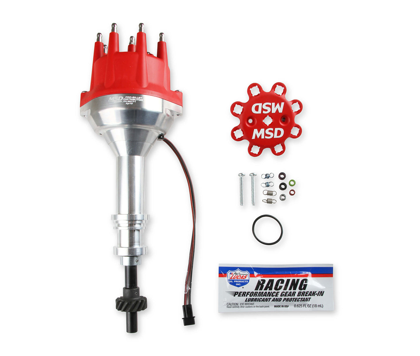 Pro Billet Distributor BBF w/Small Cap Distributors MSD