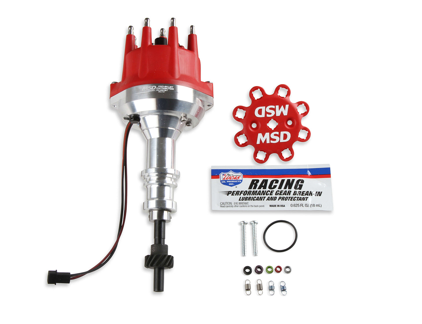Billet Distributor SBF 302 w/Small Cap Distributors MSD