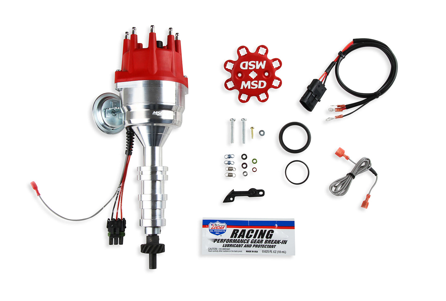 Billet Distributor BBF FE RTR w/Steel Gear Distributors MSD