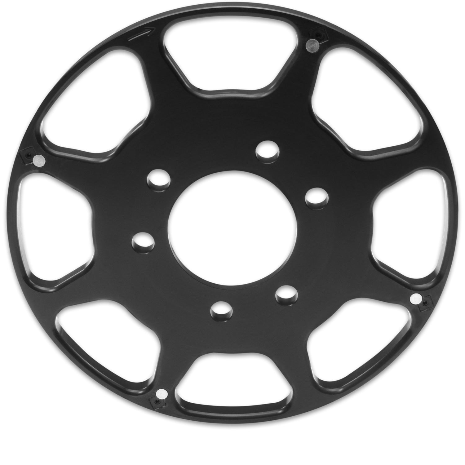 BBC 8in Crank Trigger Wheel Black Crank Trigger Wheels MSD