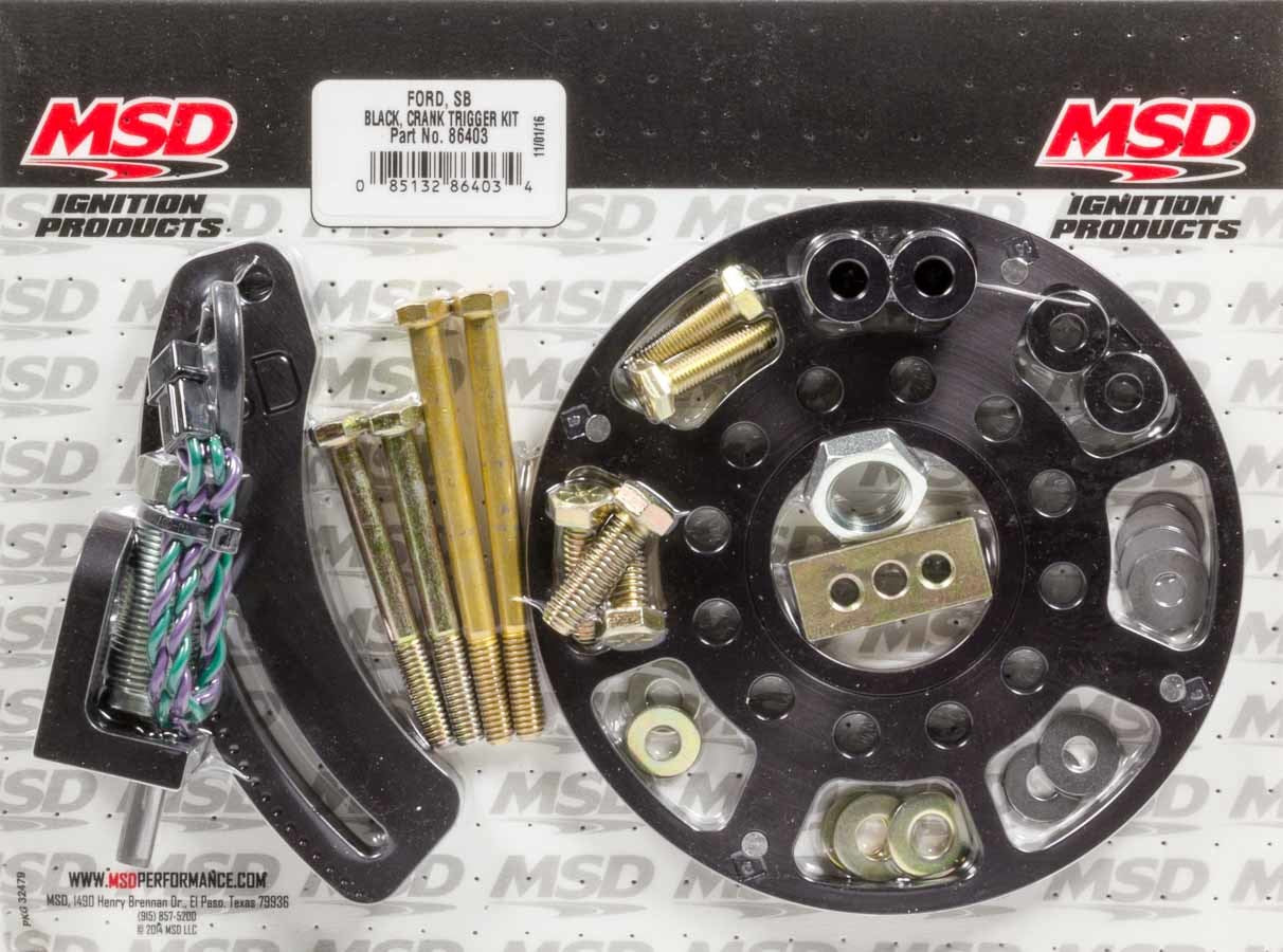 SBF Crank Trigger Kit Black Crank Trigger Kits MSD
