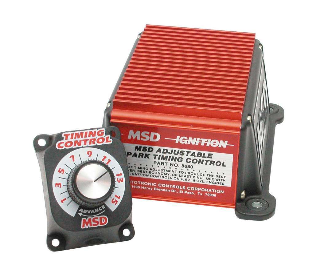 Adjustable Timing Contro Ignition Timing Controllers MSD