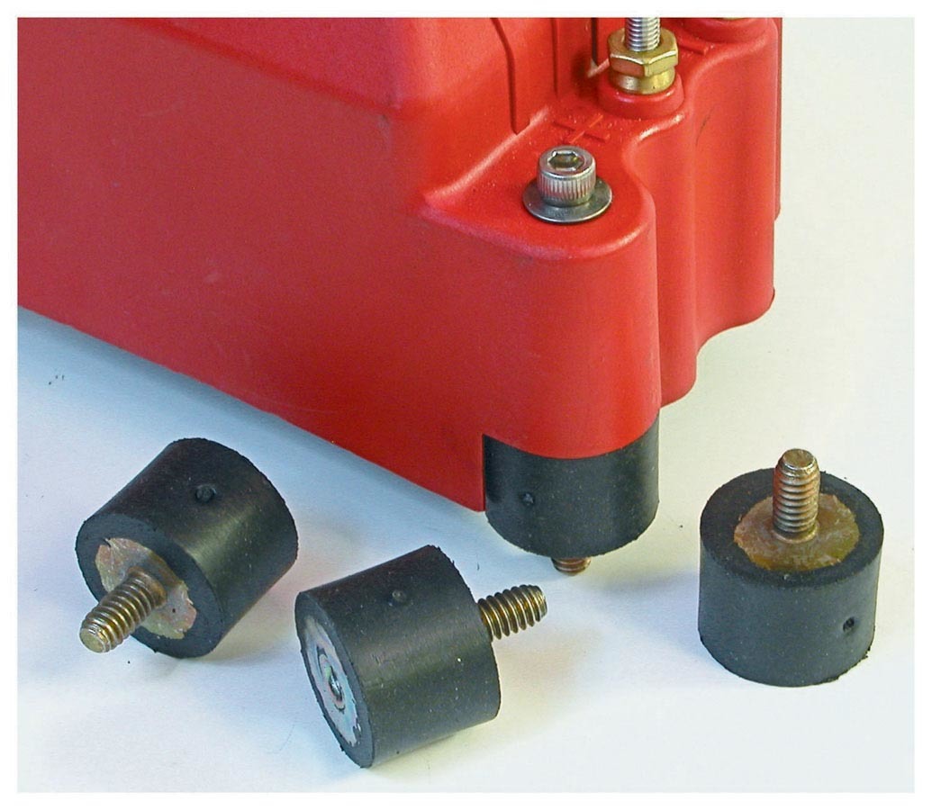 Vibration Mounts - 44 Amp Coil Ignition Box Mounts MSD