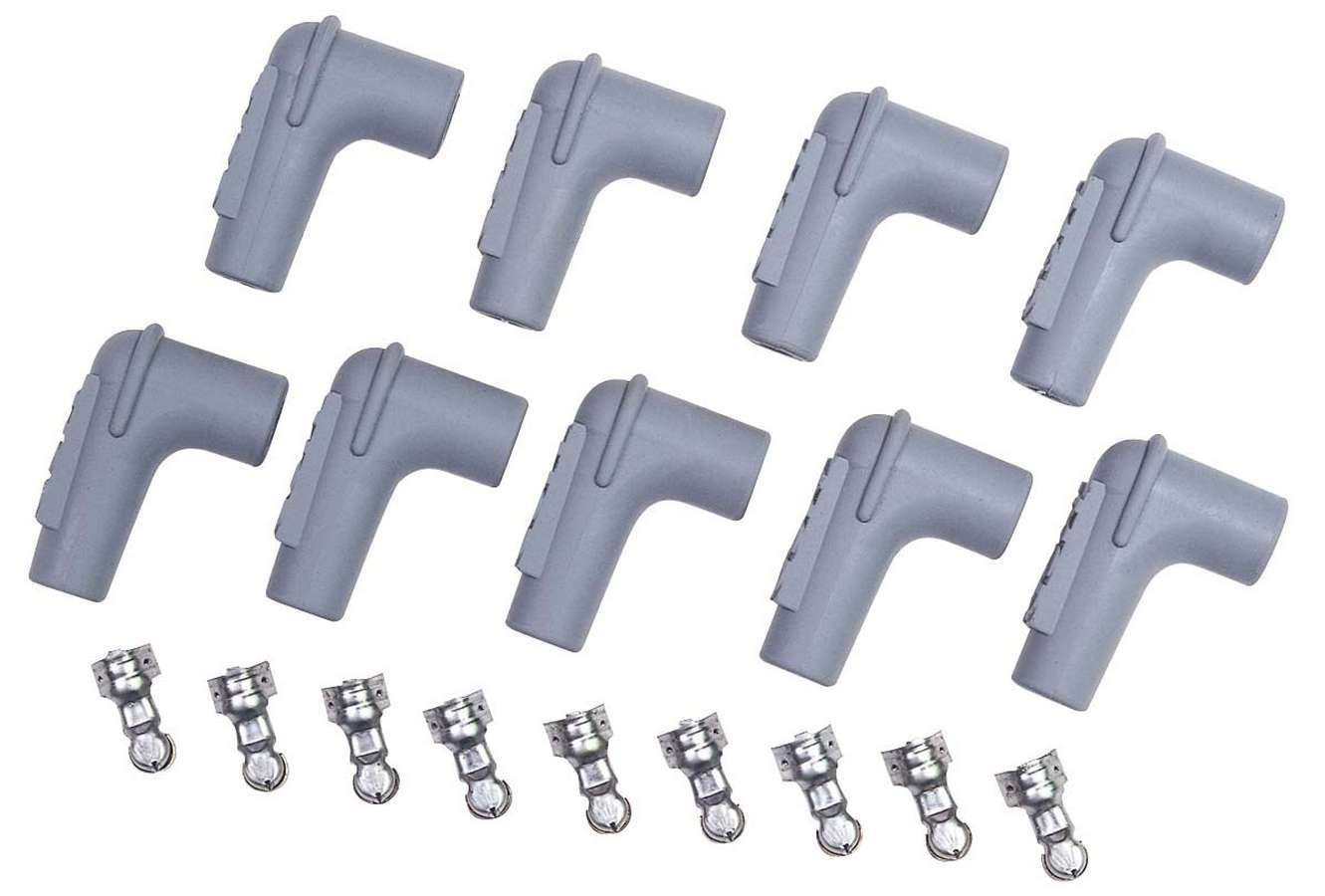 Spark Plug Boot & Term. Kit - 90 Deg. (9pcs.) Spark Plug Boots MSD