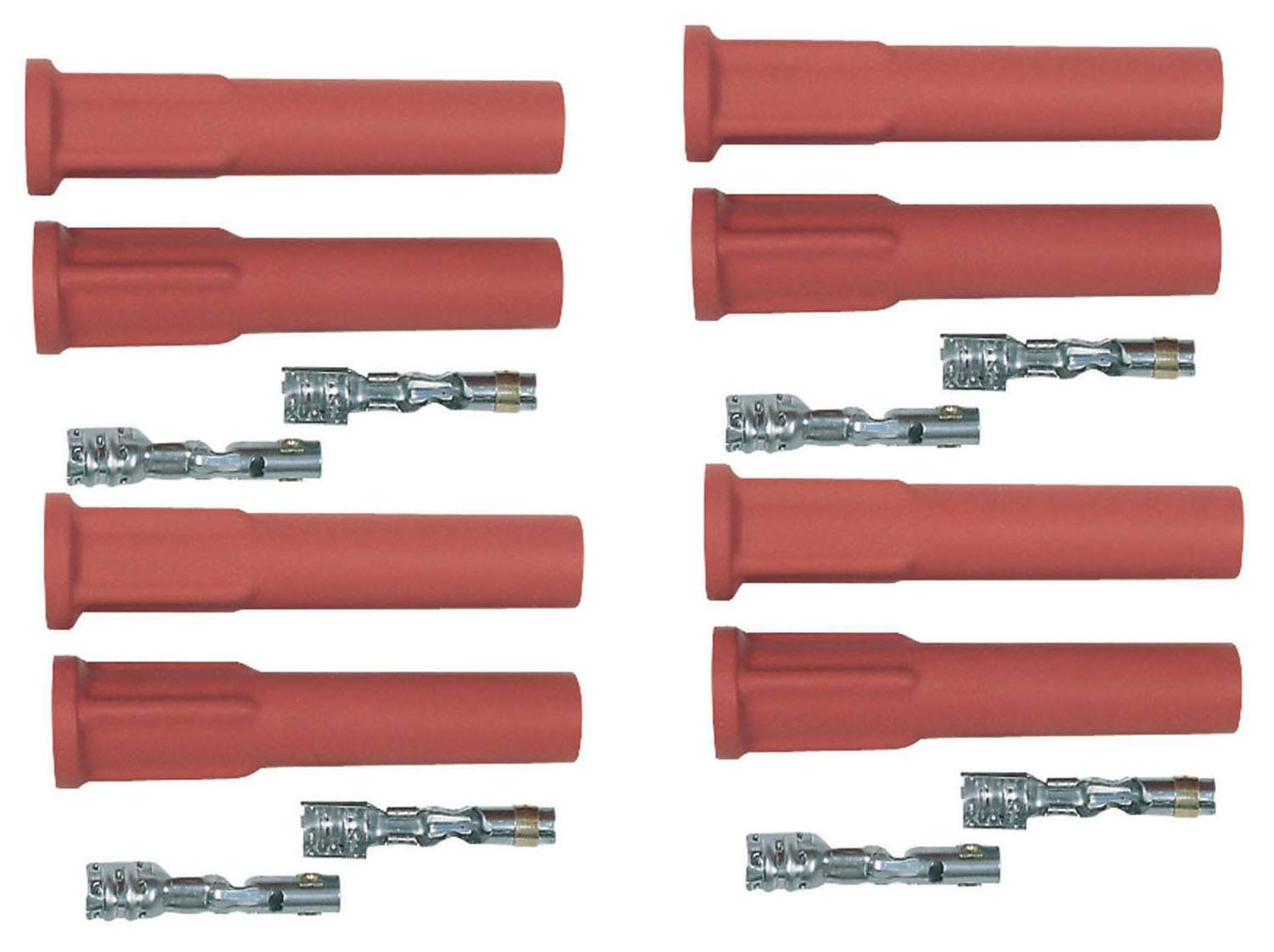 Straight Spark Plug Boots - 8-pack Spark Plug Boots MSD