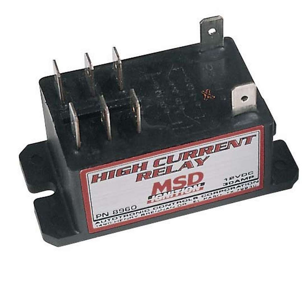 30 Amp Double Pole Single Throw Relay Relays/Relay Kits MSD