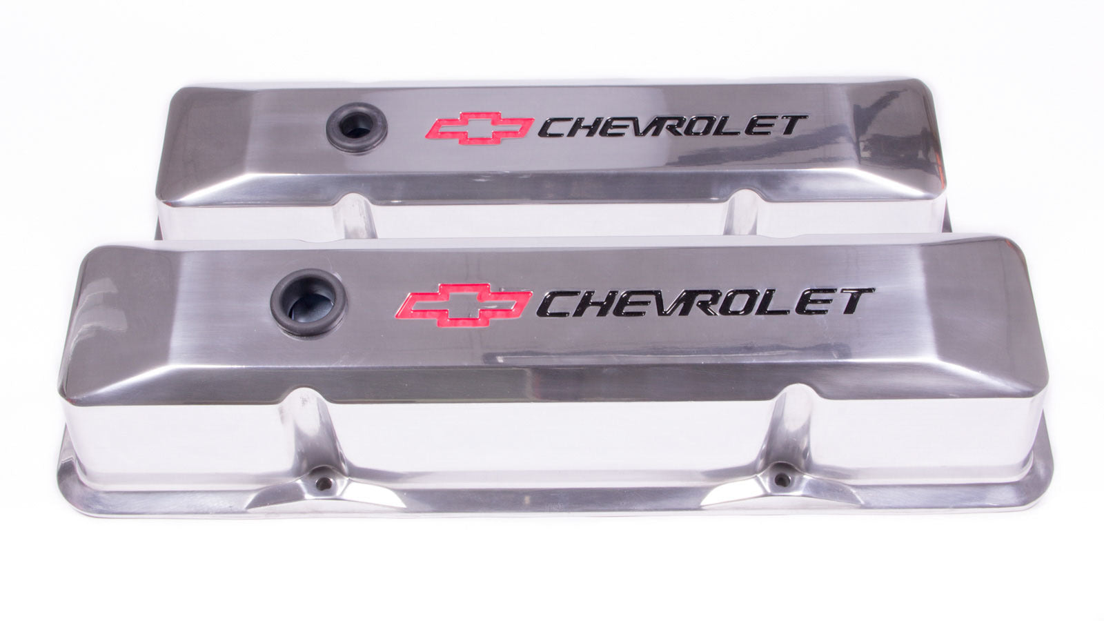 SBC Polished Die Cast V/C's - Tall w/Baffle Engine Valve Cover Proform
