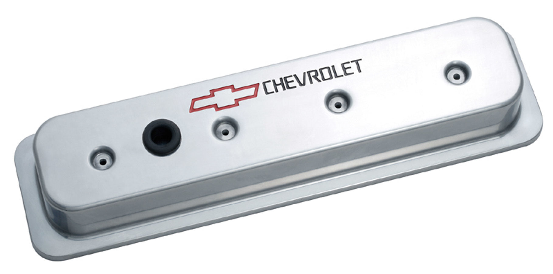 SBC Polished Die Cast Center Bolt V/C's Engine Valve Cover Proform