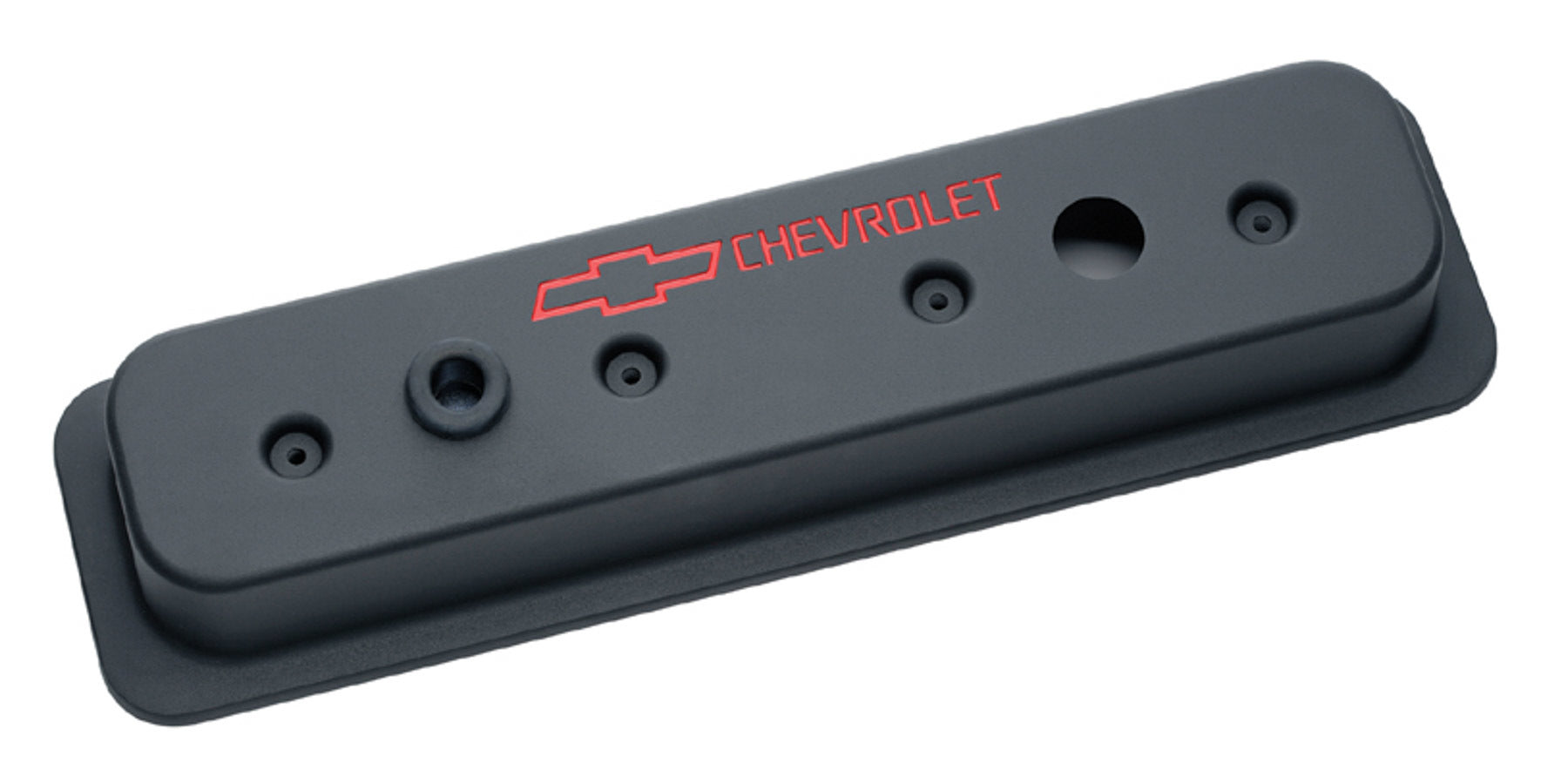 SBC Blk Crinkle Die Cast Center Bolt V/C's Valve Covers Proform