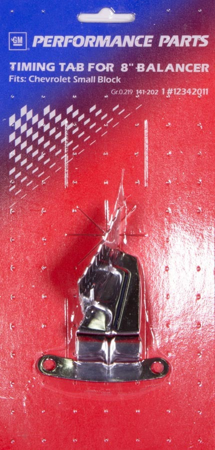 69-91 SBC Timing Tab - 8in Balancer Timing Pointers Proform