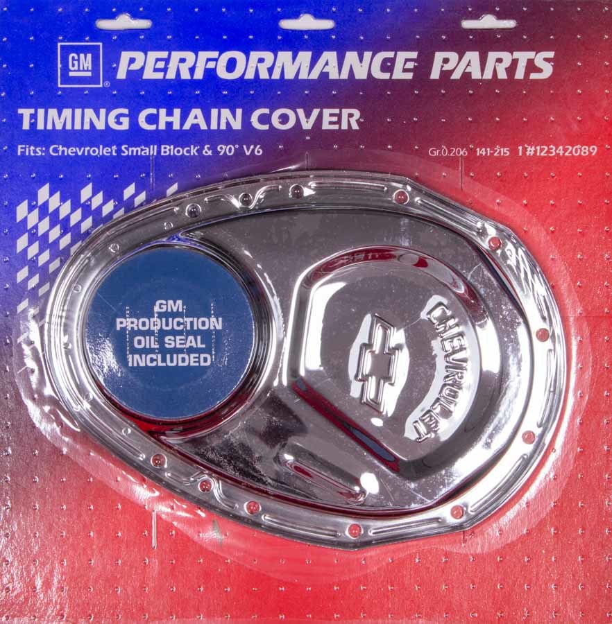 69-91 SBC Chrome Timing Cover Engine Timing Cover Proform