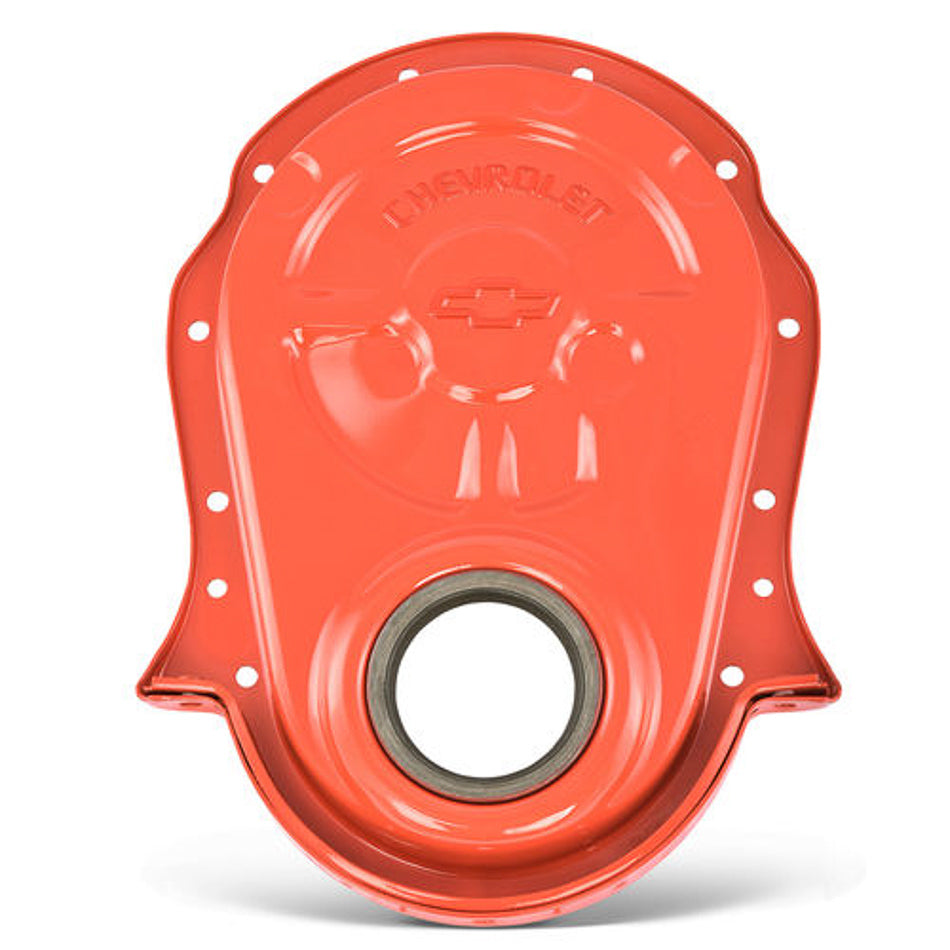 BBC Timing Chain Cover Orange Timing Covers Proform