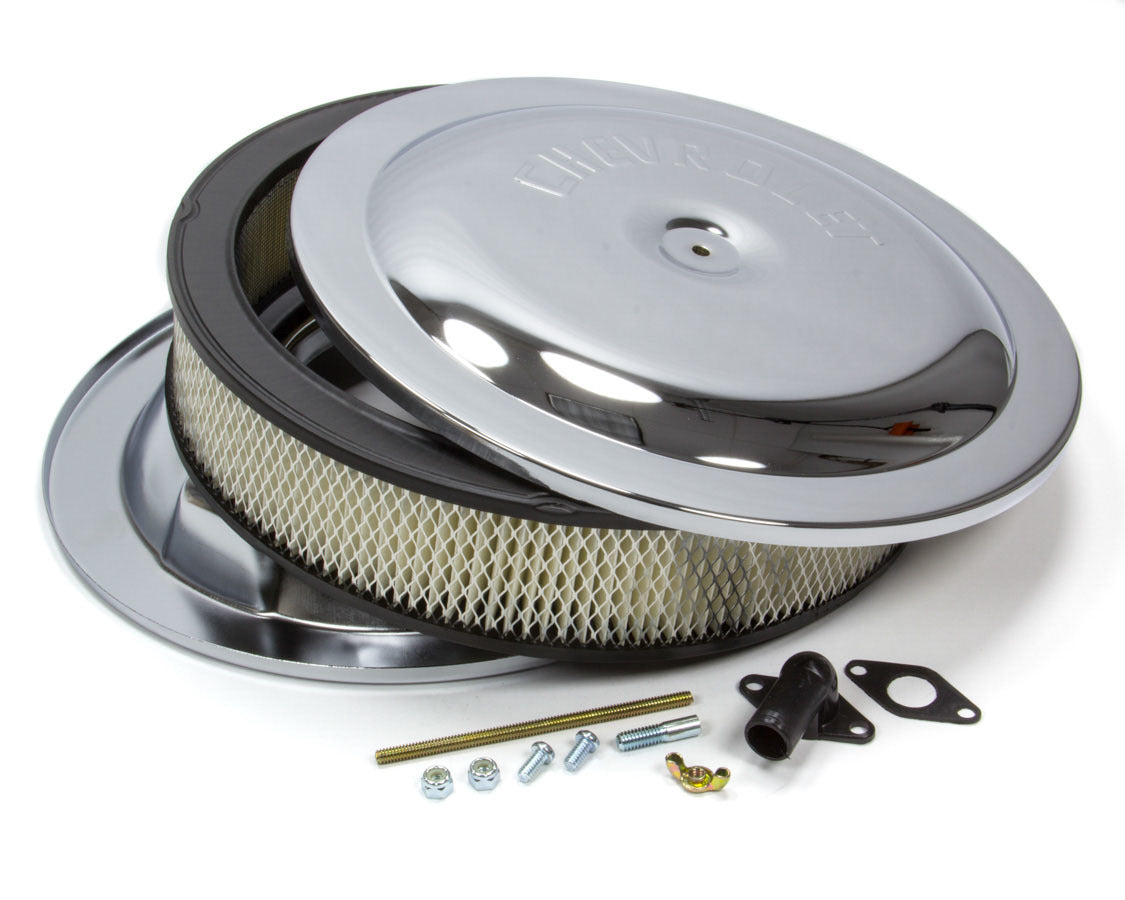 14in Hi-Perf Air Cleaner W/ Plain Nut Air Cleaner Assembly Proform