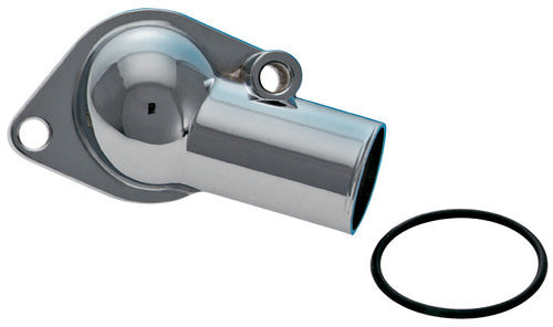 SBC/BBC Chrome O-Ring Water Neck Engine Coolant Thermostat Housing Proform