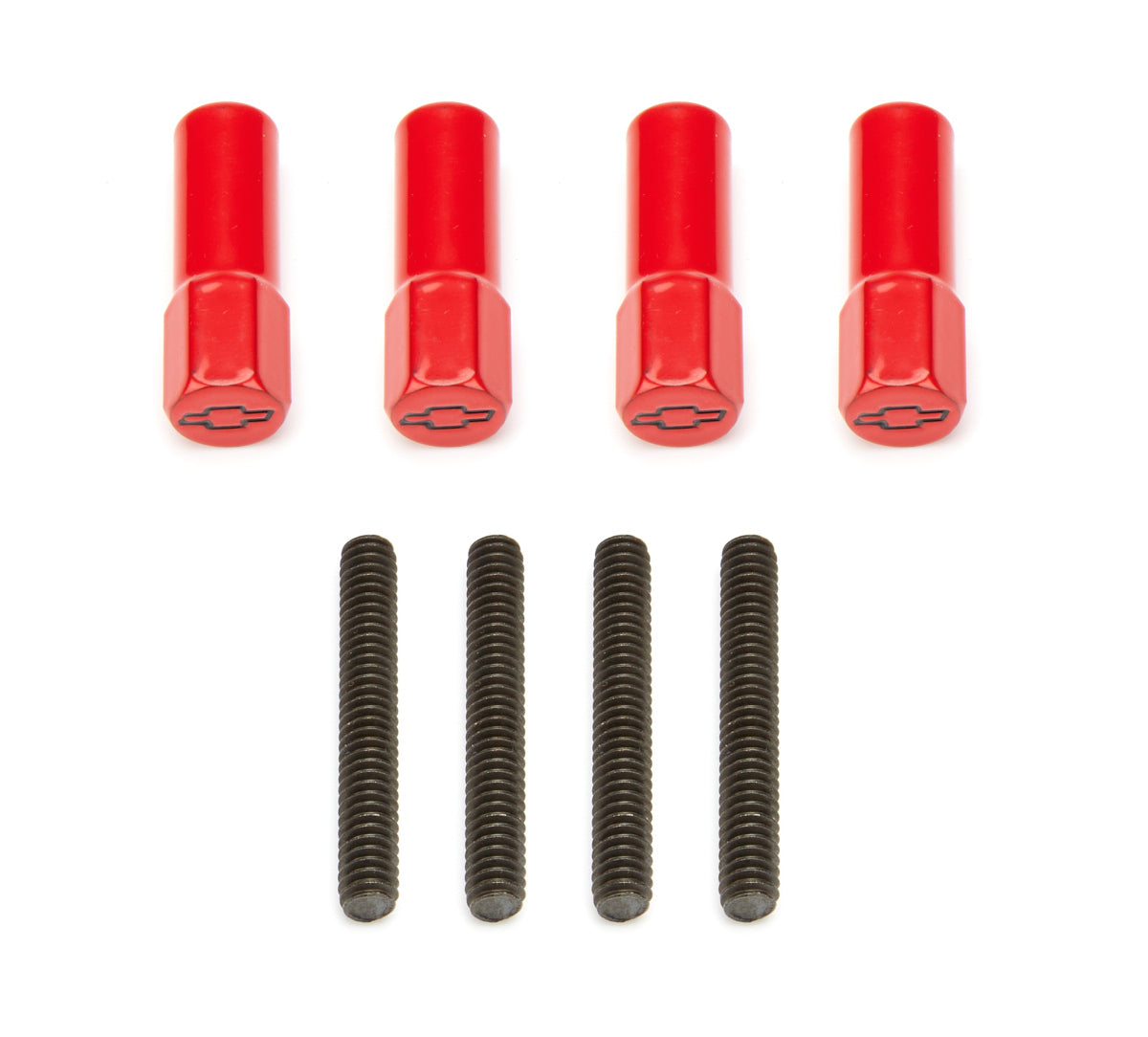 Mini Valve Cover Nuts Red Bowtie Emblem Engine Valve Cover Nut Proform