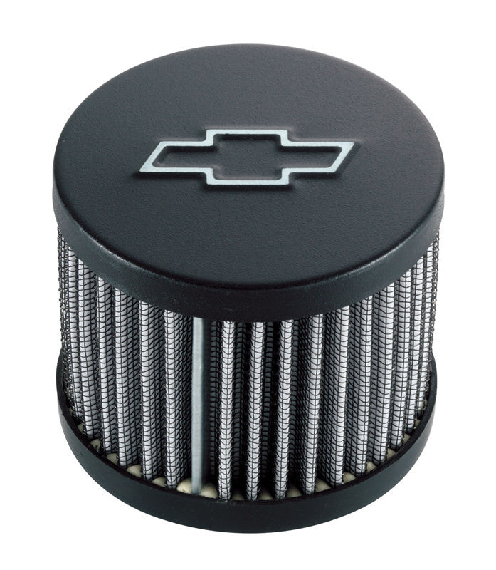 Push In Breather Chevy Bowtie Emblem w/o Hood Engine Crankcase Breather Cap Proform