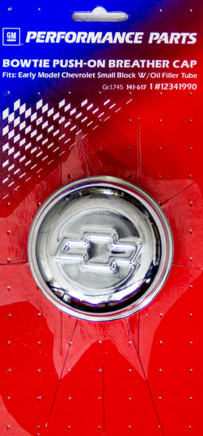 Chrome Push On V/C Breather Valve Cover Breathers and Components Proform