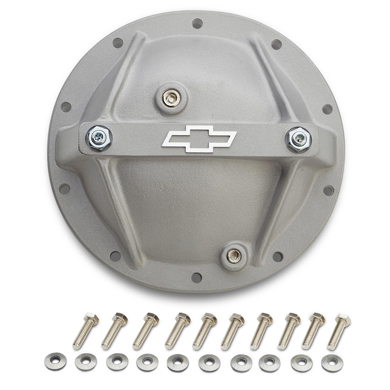 Rear End Cover Cast Gray GM 7.5in 10 Bolt Differential Cover Proform