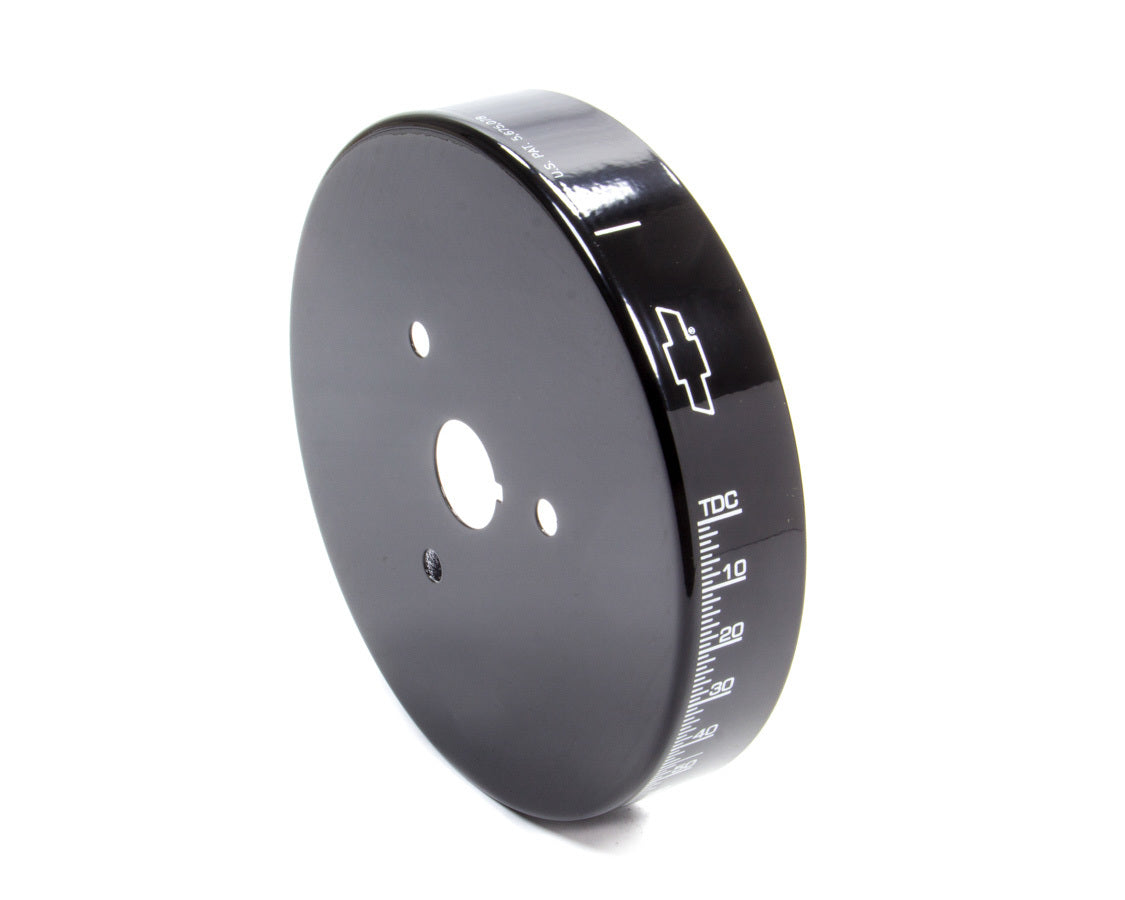 SBC 8in Balancer Cover Black Engine Harmonic Balancer Cover Proform