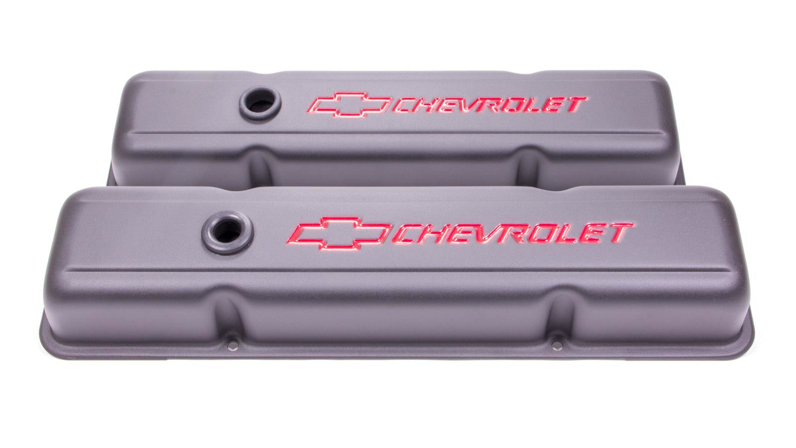 SBC Blk Crinkle V/C Short W/ Baffle Engine Valve Cover Proform